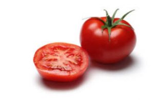 overskåret tomat